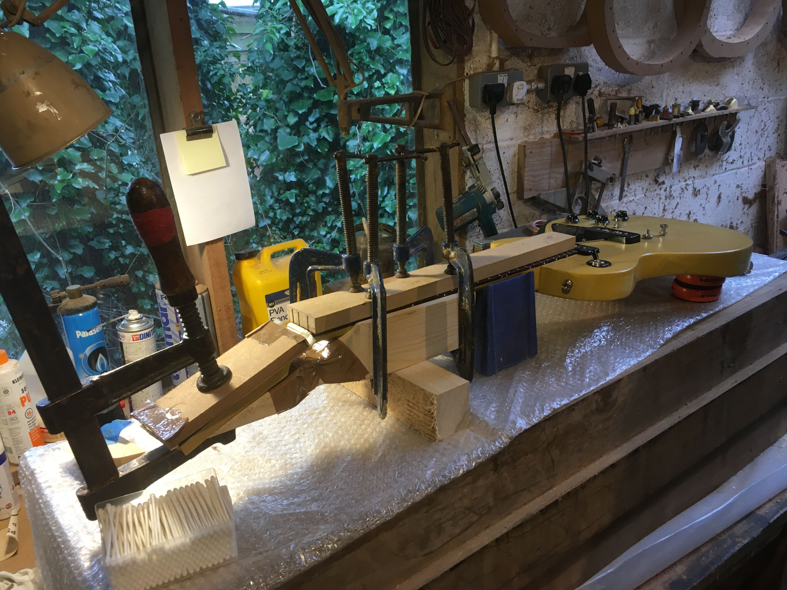 Guitar repair example 3